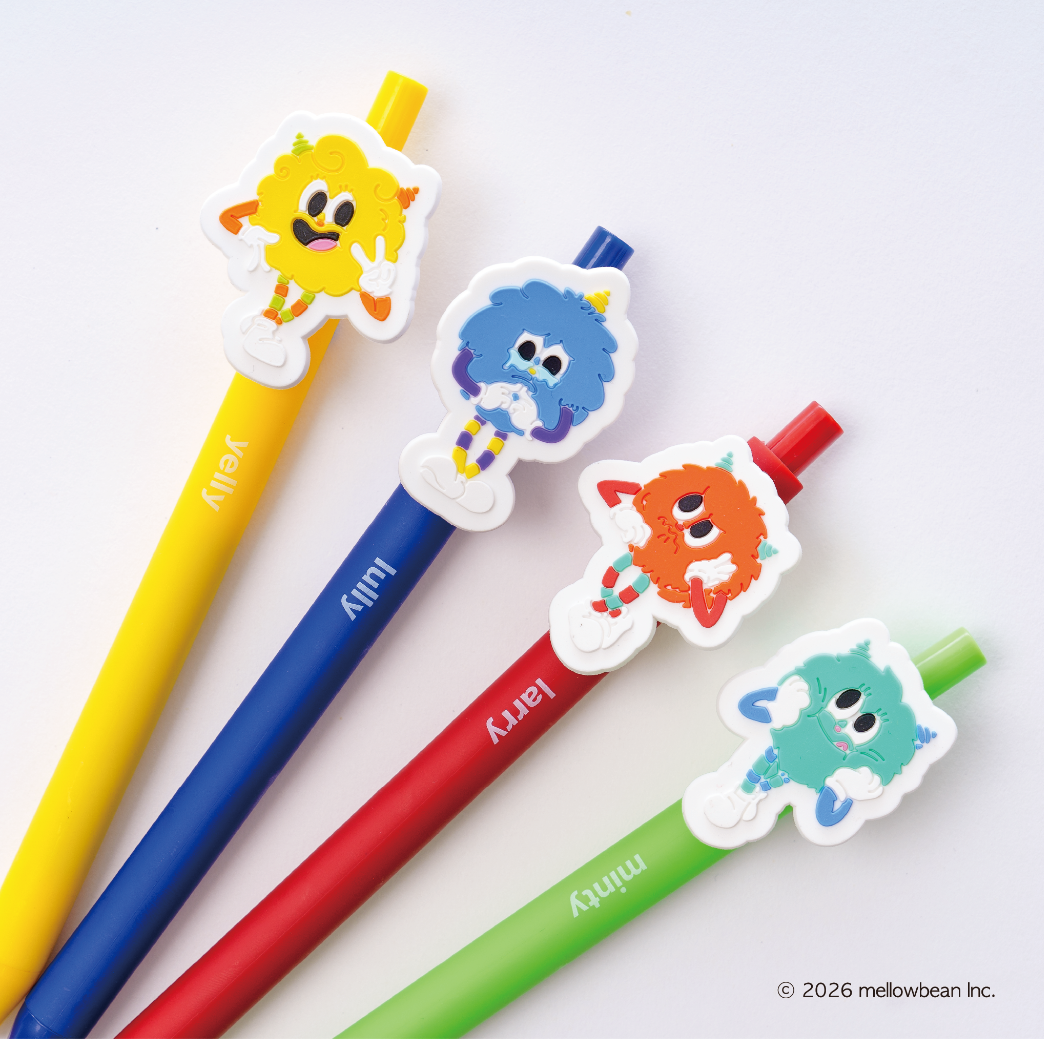 silicone gel pen（yelly）mellowbean
