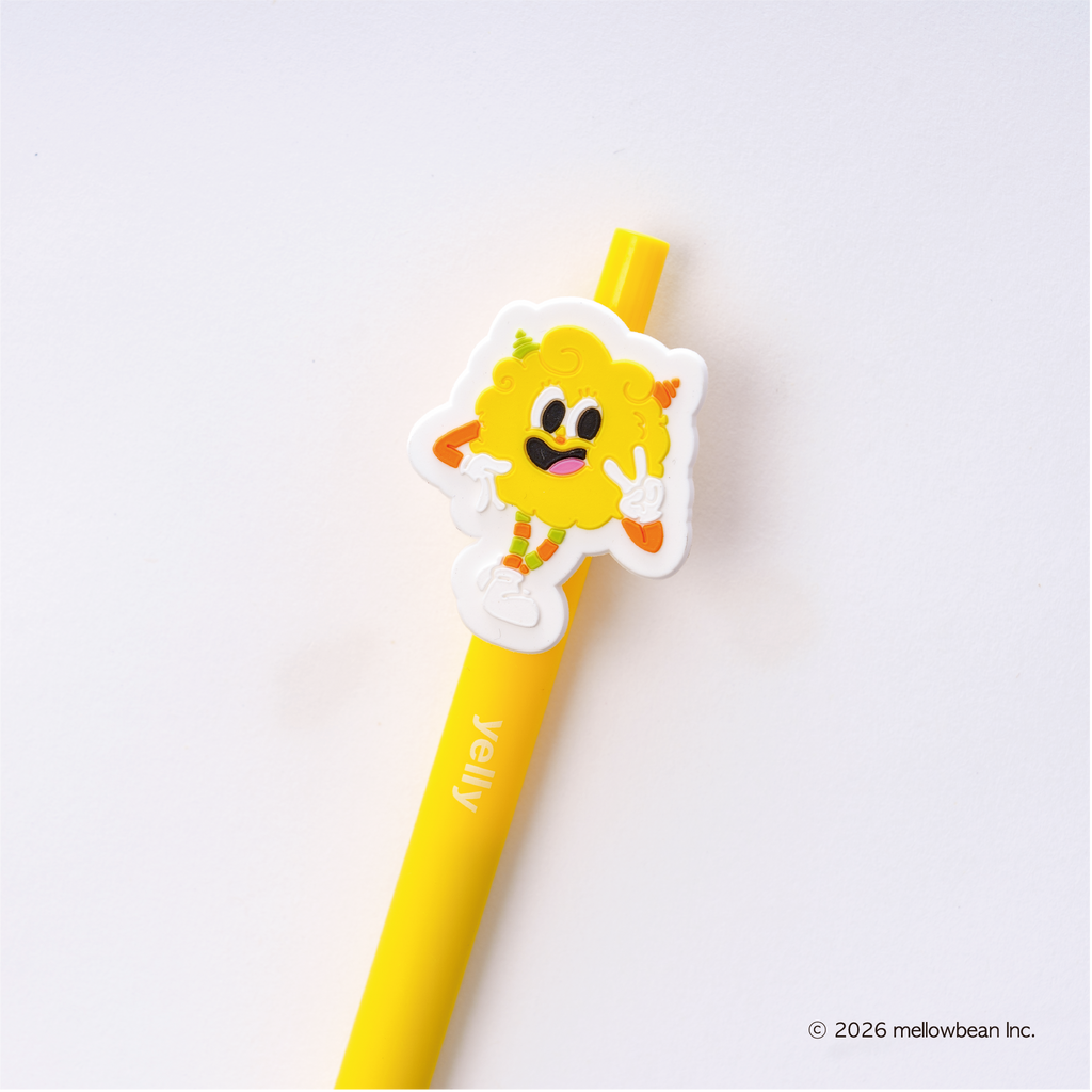 silicone gel pen（yelly）mellowbean