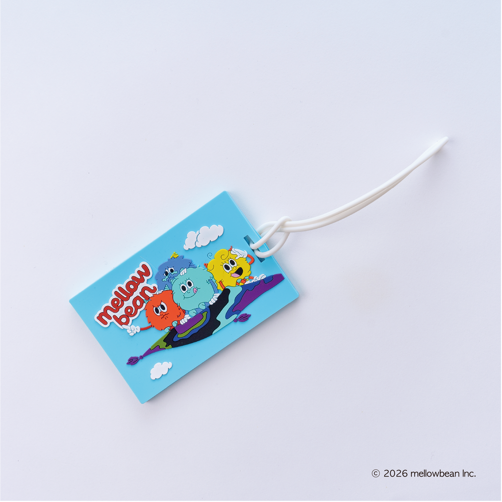 silicone name tag mellowbean