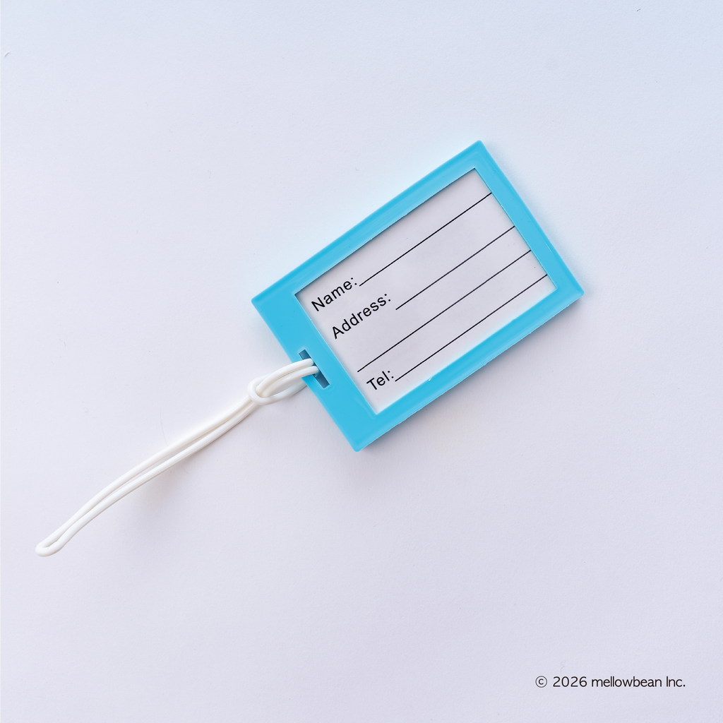 silicone name tag mellowbean