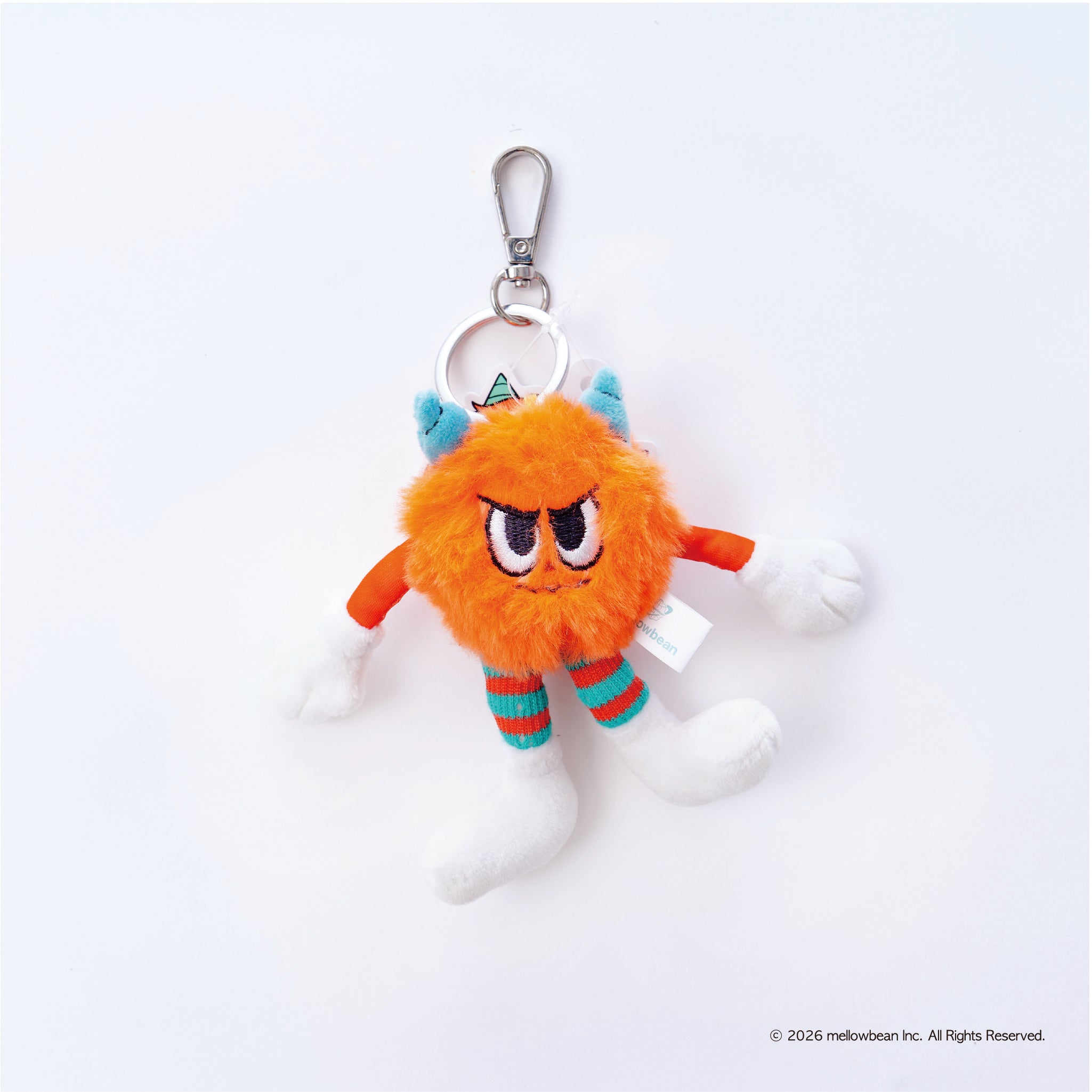 round keyring 18cm (larry) mellowbean