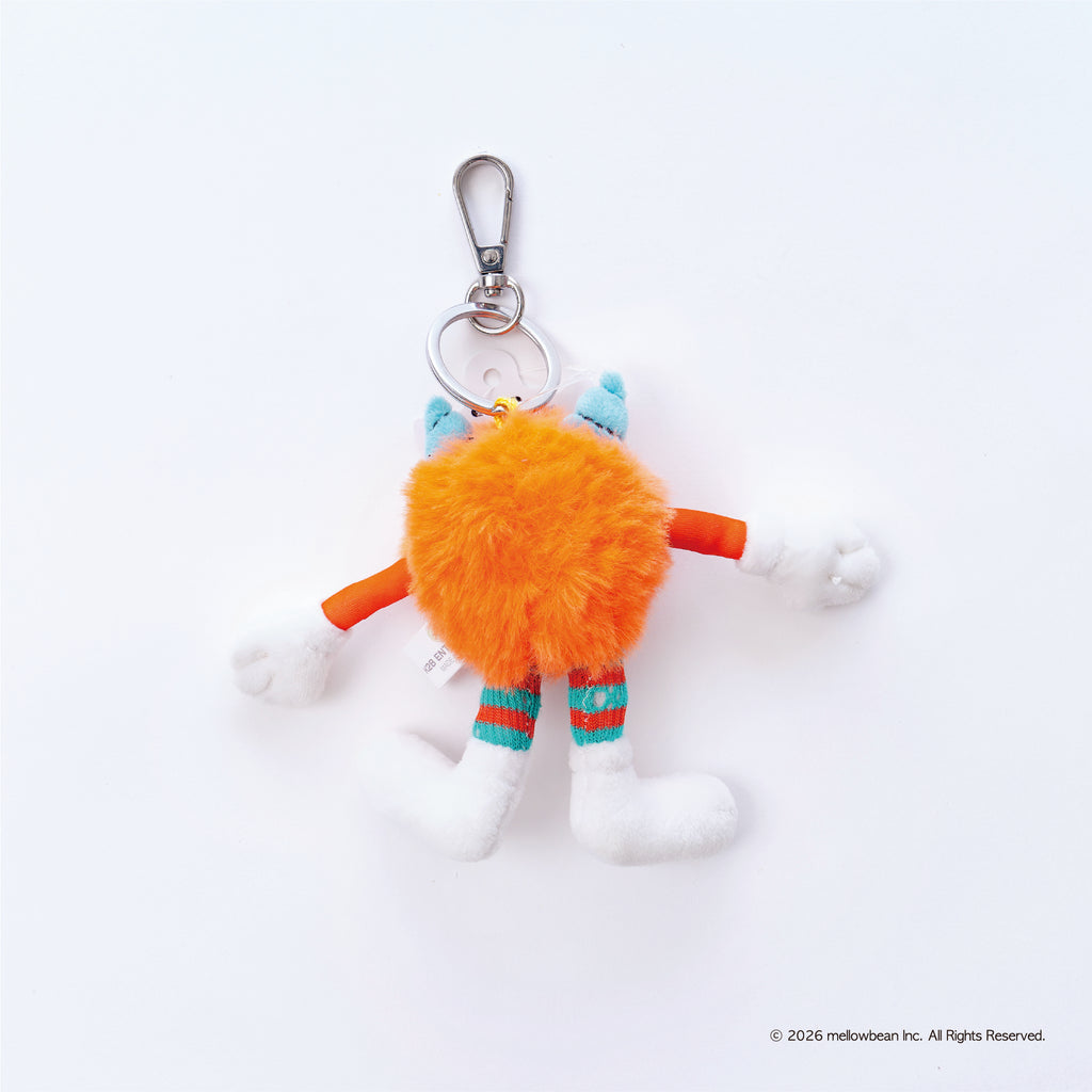 round keyring 18cm (larry) mellowbean