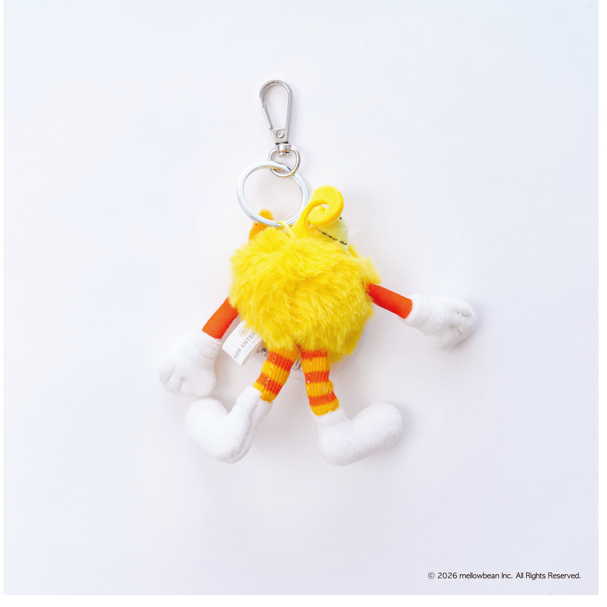 round keyring 18cm (yelly) mellowbean