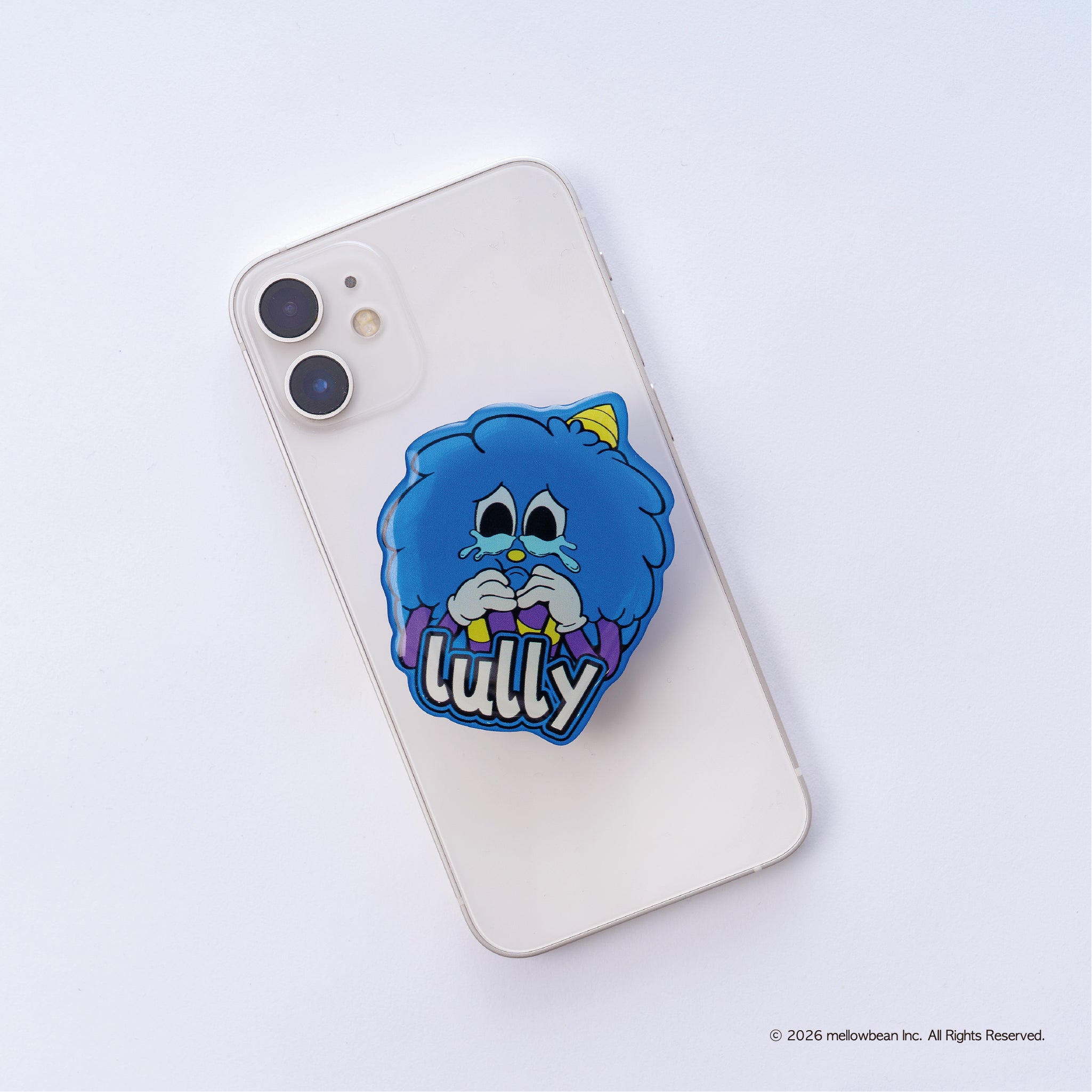 acrylic epoxy phone grip（lully）mellowbean